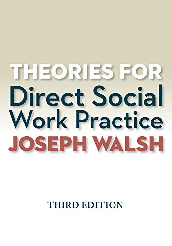 Book cover: “Theories for Direct Social Work Practice” Third Edition.