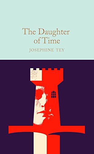 Book cover featuring a red castle tower silhouette and a face on purple background.