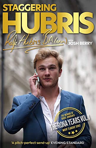 Book cover featuring a young man in a suit talking on a phone.