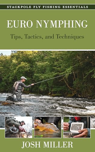Book cover: fly fisherman in river, with fishing guides and photos.