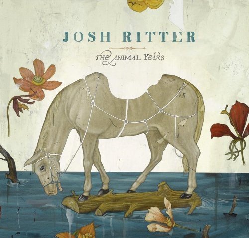 CD cover for Josh Ritter’s “The Animal Years” featuring a fragmented horse.