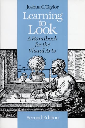 Book cover: “Learning to Look” with an artist drawing at a table.