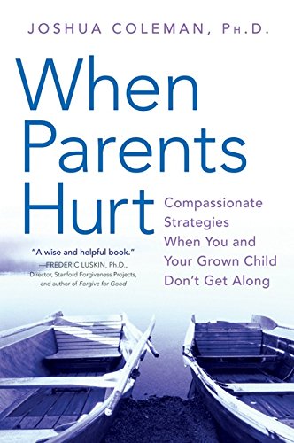 Book cover with title "When Parents Hurt" and image of two rowboats.