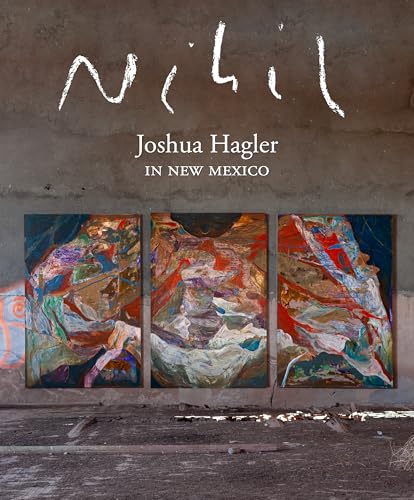 Book cover: "Nihil" by Joshua Hagler, featuring abstract paintings.