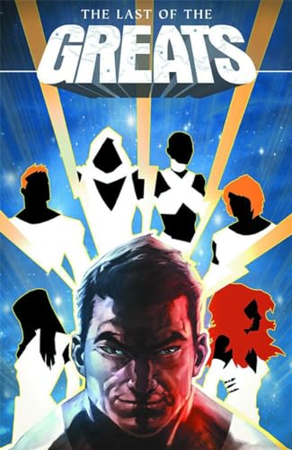 Comic book cover featuring a close-up of a man’s face and silhouetted figures.