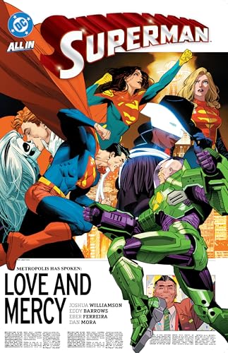 Superman comic book cover featuring Superman, Lois Lane, and multiple characters.