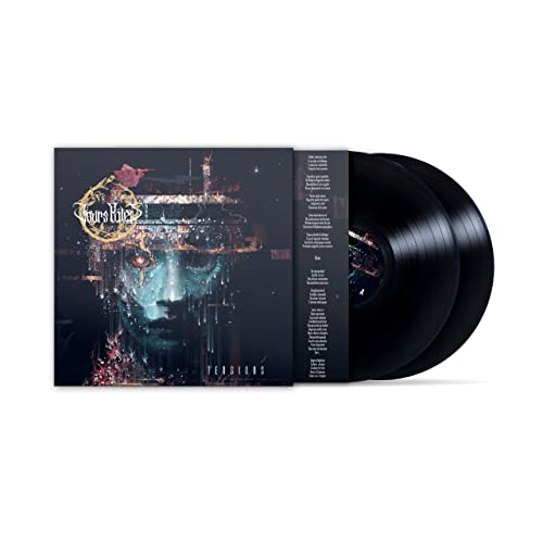 Jours P - Tensions" vinyl record with ornate cover art and two black discs.