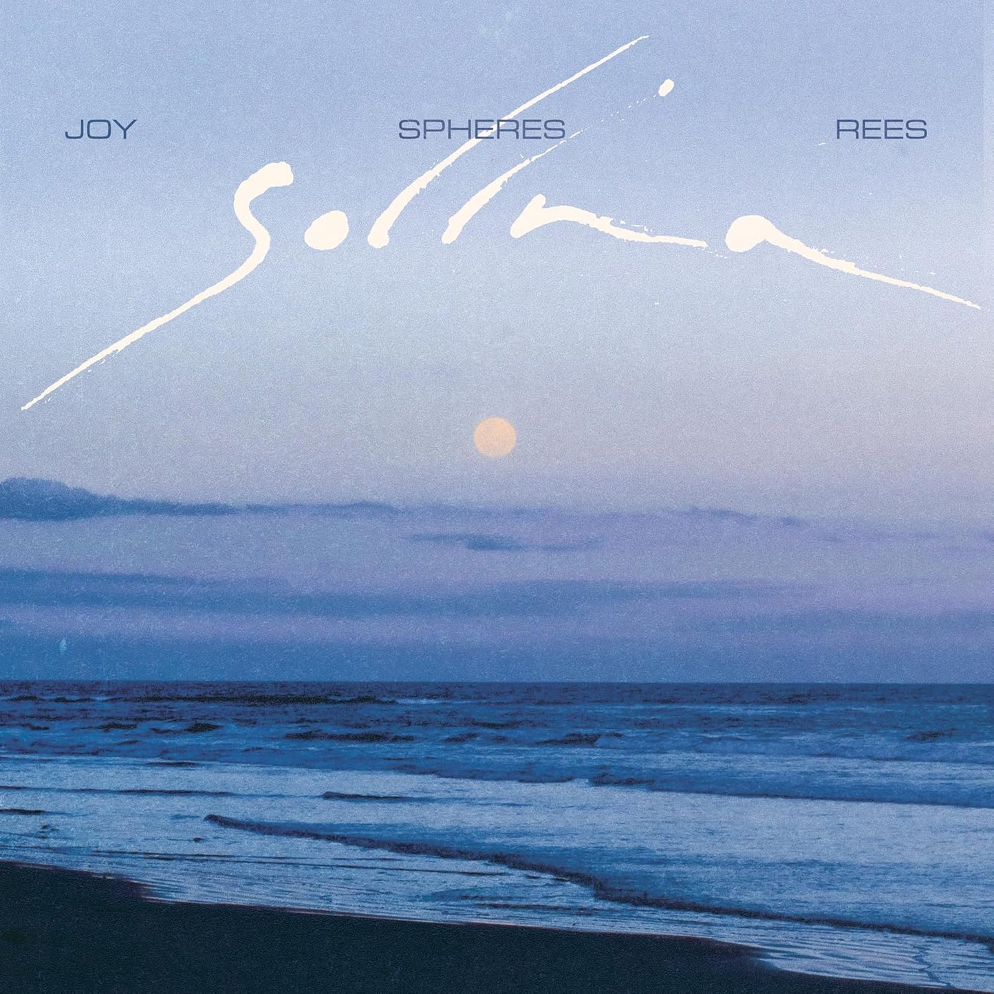 Black vinyl record of Joy Spheres Rees - Solina, featuring album artwork.