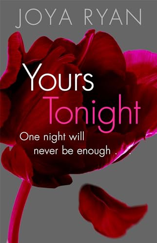 Book cover: dark background with a red rose and pink title text.