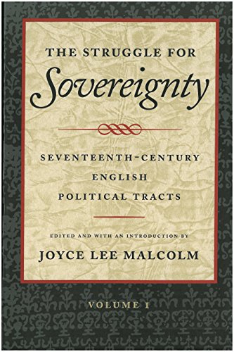 Book cover: "The Struggle for Sovereignty, Volume 1," scholarly text.