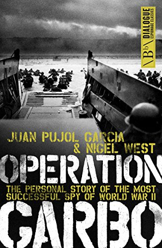 Book cover showing soldiers wading onto a beach from a landing craft at war.