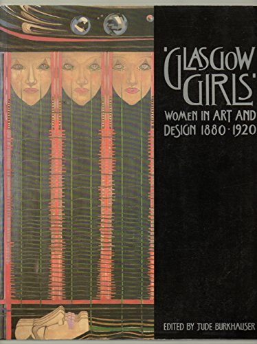 Book cover: "Glasgow Girls," featuring stylized portraits and Art Nouveau design.