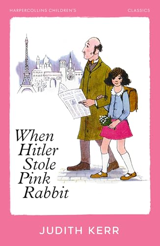 Book cover: father and daughter walking in front of Paris landmarks.