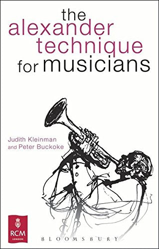 Book cover for The Alexander Technique for Musicians featuring a sketch of a trumpeter.