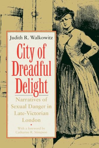 Book cover: “City of Dreadful Delight” with illustration of a Victorian woman.
