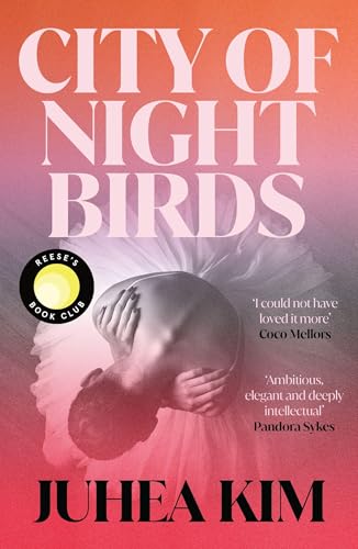 Book cover: “City of Night Birds” with a person covering their face.