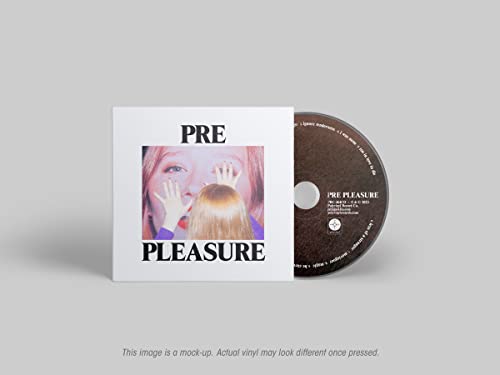 Julia Jacklin’s “Pre Pleasure” CD with a portrait of a woman.
