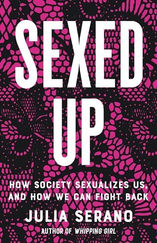 Book cover with bold white text "SEXED UP" on a pink and black pattern.
