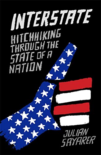 Book cover: "Interstate" with an American flag-shaped thumb pointing down.