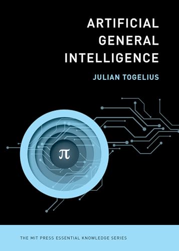 Book cover titled Artificial General Intelligence by Julian Togelius with a pi symbol graphic.