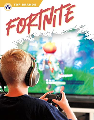 Fortnite book cover featuring a child playing the video game.
