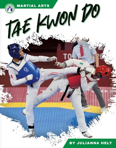 Book cover depicting two Tae Kwon Do athletes in action.