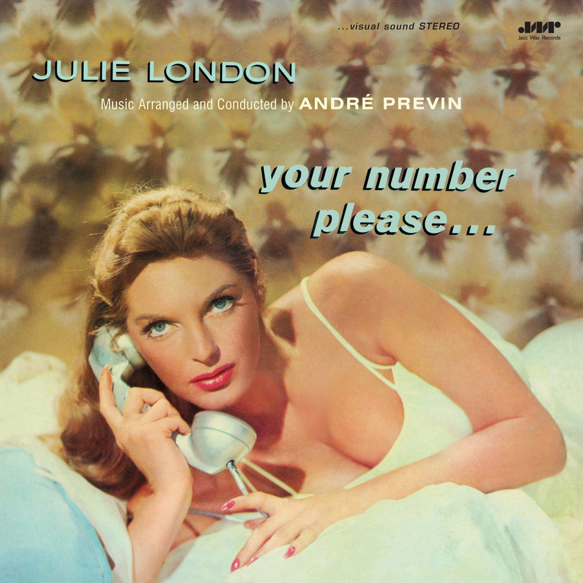 Julie London album cover featuring a woman with a telephone.
