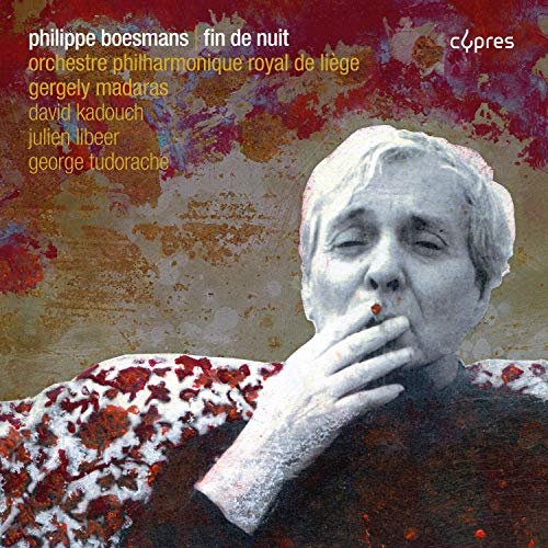 A CD cover featuring a black and white man with hand on mouth.