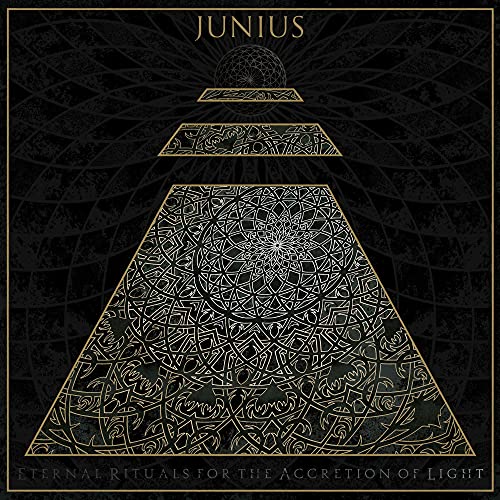 CD cover for Junius’ “Eternal Rituals For The Accretion Of Light” album.
