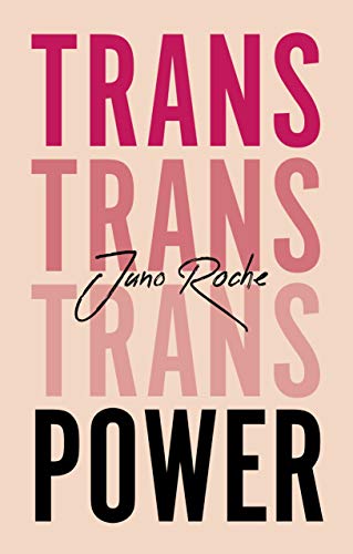 Book cover with stacked text: “Trans, Trans, Trans, Power” and author’s name.