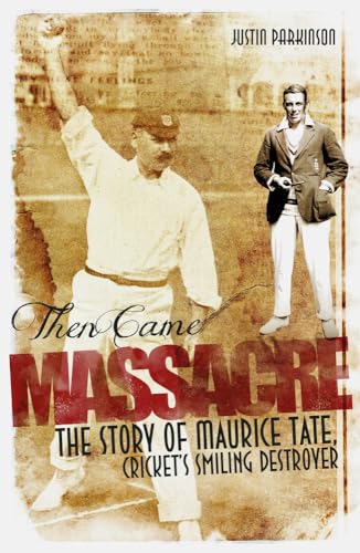 Book cover featuring two vintage photos of cricketer Maurice Tate.