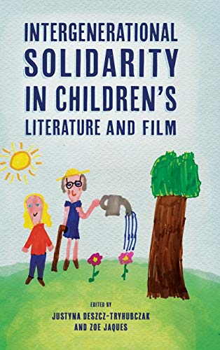 Book cover with illustrated figures of a child, grandparent, and garden scene.