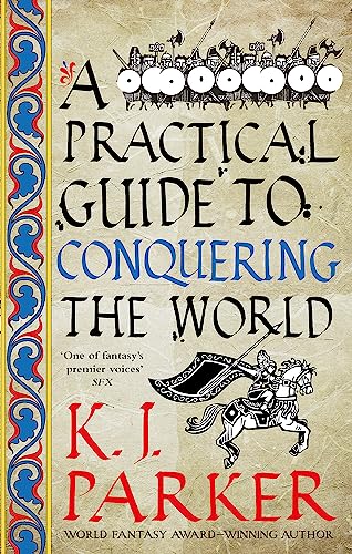 Book cover with medieval soldiers, ornate border, and title “A Practical Guide…”