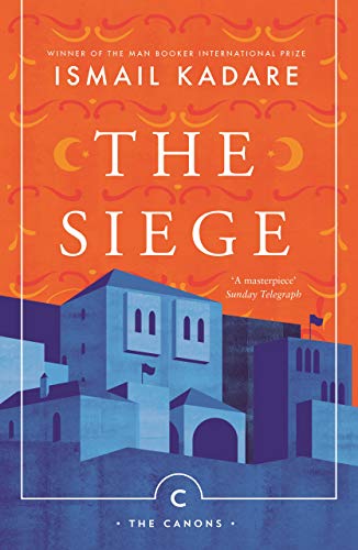 Book cover: “The Siege (Canons)” with illustration of a walled city.
