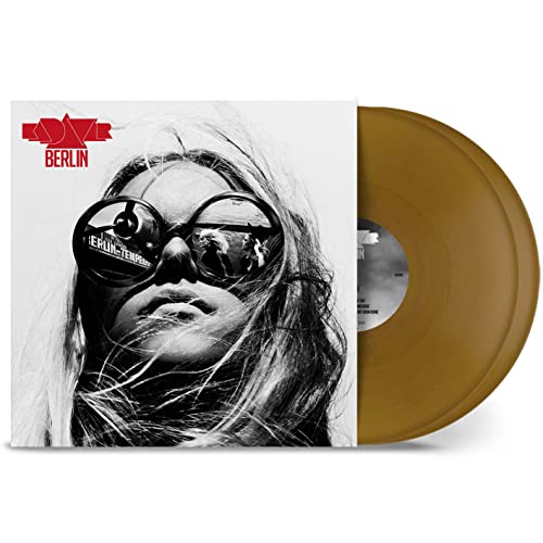 Kadavar “Berlin” vinyl record with a portrait of a woman in sunglasses.