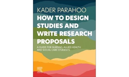 Book cover: “How to Design Studies and Write Research Proposals” guide.