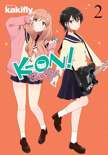 K-ON! Shuffle, Vol. 2 cover featuring two anime girls with instruments.