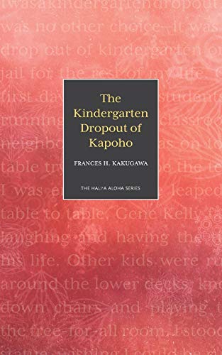 Book cover with a dark gray central box against a red, text-patterned background.