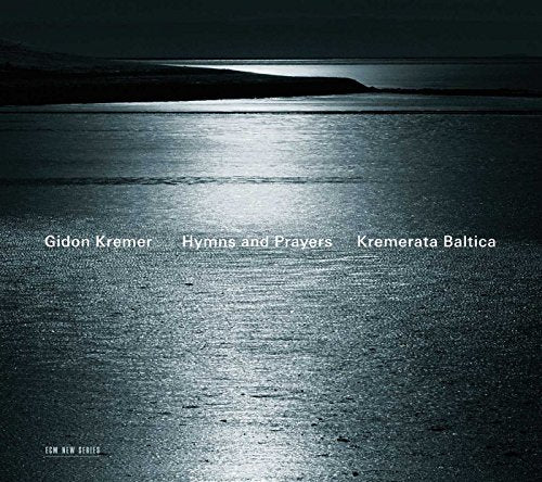 CD cover: dark seascape with text “Hymns and Prayers” and artist names.