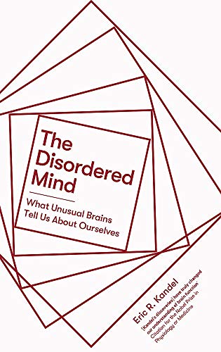 Book cover with abstract red lines and white text: "The Disordered Mind.