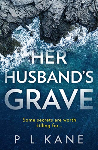Book cover with rocky coastline, turbulent water, and large white title text.