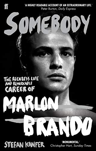 Book cover: black and white portrait of a young Marlon Brando.