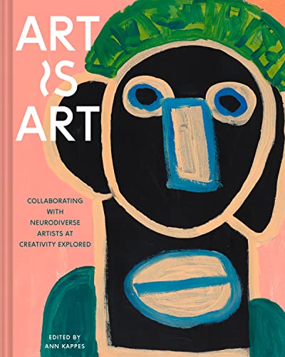 Book cover featuring a colorful, naive portrait painted in thick strokes.