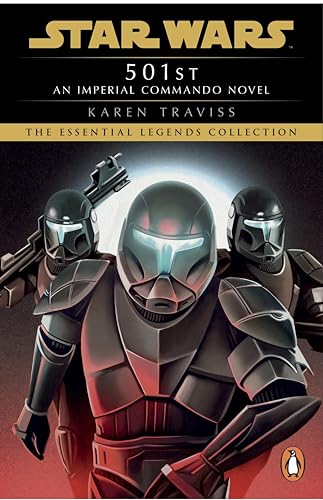 Book cover featuring three armored Imperial Commando soldiers from Star Wars.