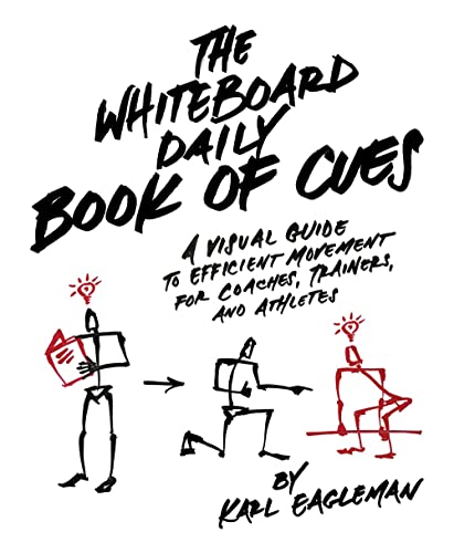 Book cover with hand-drawn figures demonstrating movement cues for training.