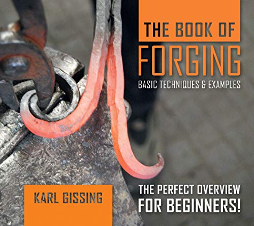 Book cover: "The Book of Forging" with a blacksmithing tool image.