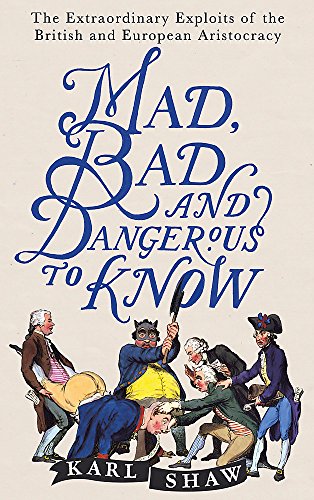Book cover with ornate title and cartoonish illustrations of historical figures.