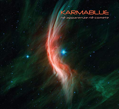 CD cover with swirling red and white nebula against a starry green-black sky.
