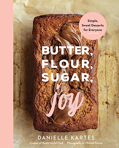 Cookbook cover with loaf cake, chocolate glaze, and bold text.