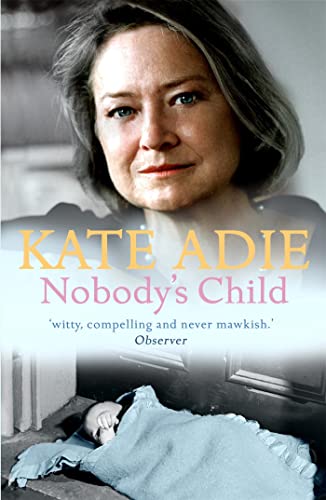 Book cover: portrait of a woman with a baby in the background.